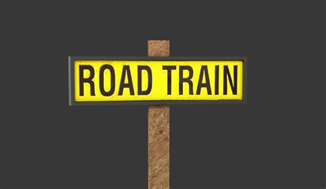 Free 3d Road Train Sign Turbosquid 1744298