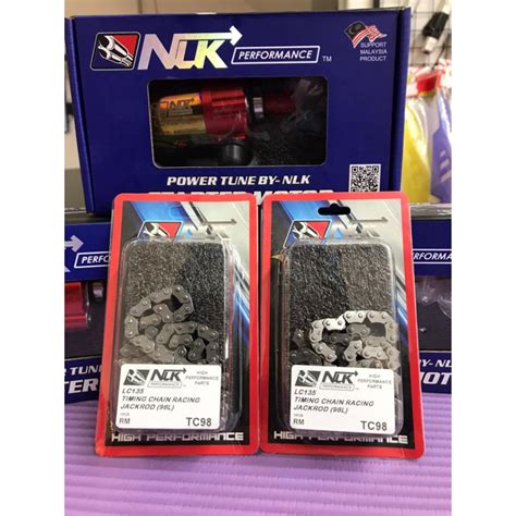 NLK RACING TIMING CHAIN FOR JACKROD LC135 Y15ZR Y16ZR FZ150i