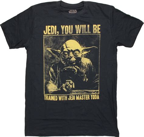 Star Wars Yoda Trained T Shirt Sheer Walmart Walmart