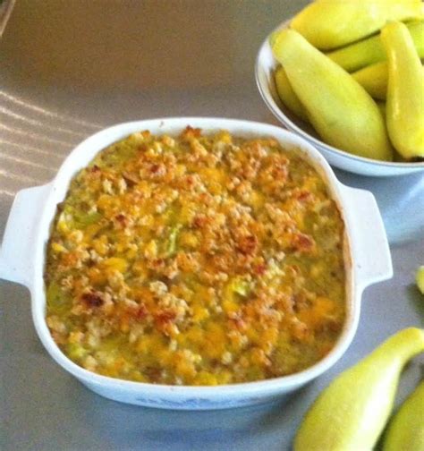 Summer Squash And Sausage Casserole Recipe Just A Pinch Recipes