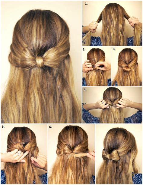 Bow Made Of Hair Tutorial