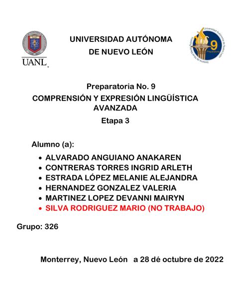 EV3 Etapa 3 Cyela Equipo 7 UNIVERSIDAD AUTNOMA DE NUEVO LEN