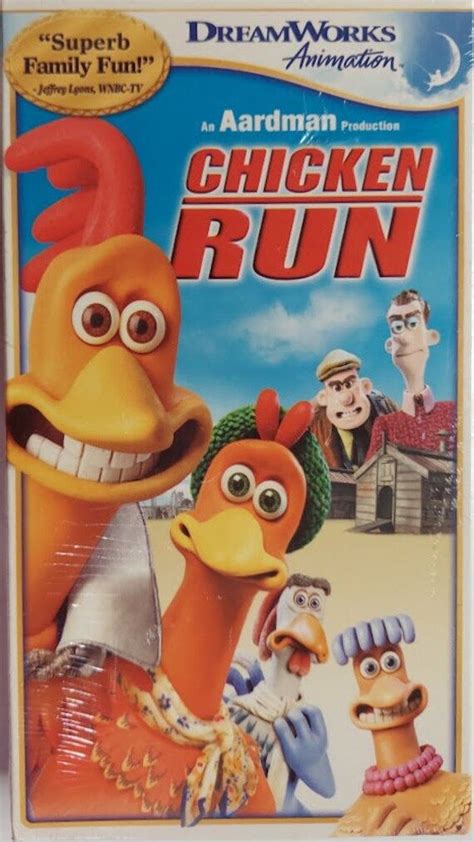 Vhs 2000 Vintage Animated Movie Titled Chicken Run Starring Etsy In