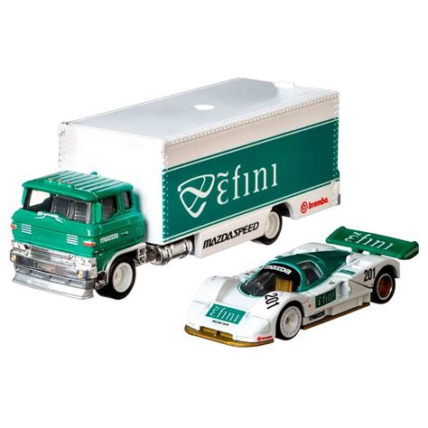 Hot Wheels Team Transport Nissan Bundle Town Green