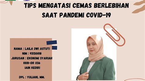 Tips Mengatasi Cemas Berlebihan Saat Pandemi Covid 19