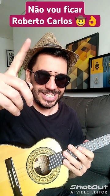 Não Vou Ficar Roberto Carlos Versão Pagode 🤠👌 Cifra Cavaco Rock