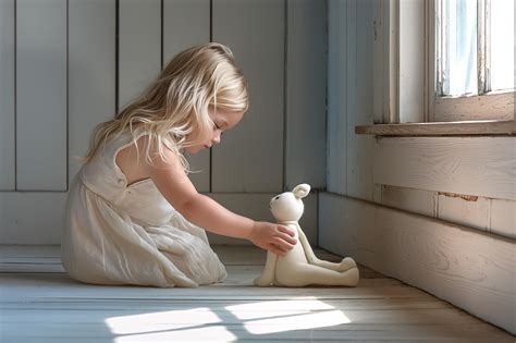 Liten Jente Blonde Spiller Gratis Foto P Pixabay