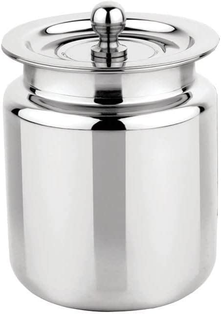 Buy Hazel Stainless Steel Oil And Ghee Air Tight Container Ml