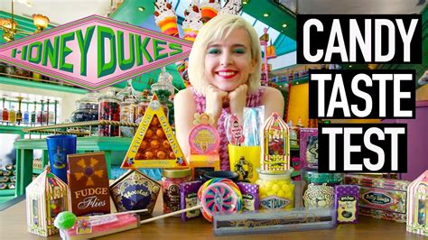 Trying All the Harry Potter Candy from Honeydukes | Harry Potter Haul ...