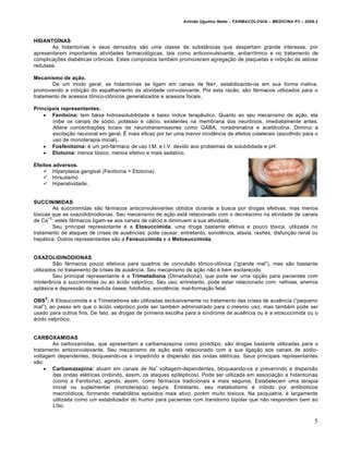 Farmacologia 13 Anticonvulsivantes Med Resumos Dez 2011 PDF