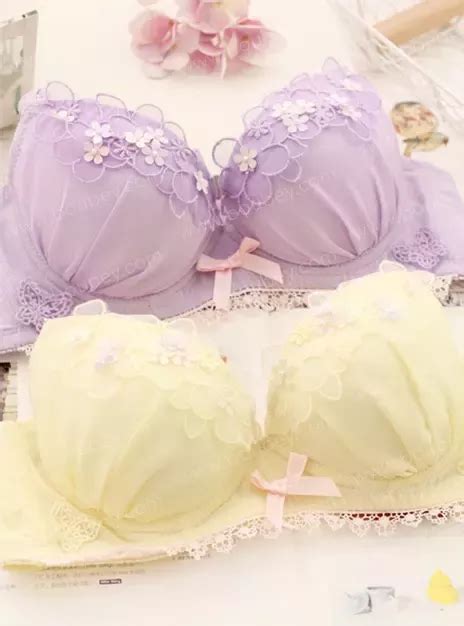 Hyg Lingerie Set Flower Lace Trim Bra Panties Yesstyle Artofit