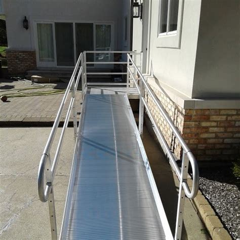 Aluminum Wheelchair Ramps In Chicago Il Lifeway Mobility