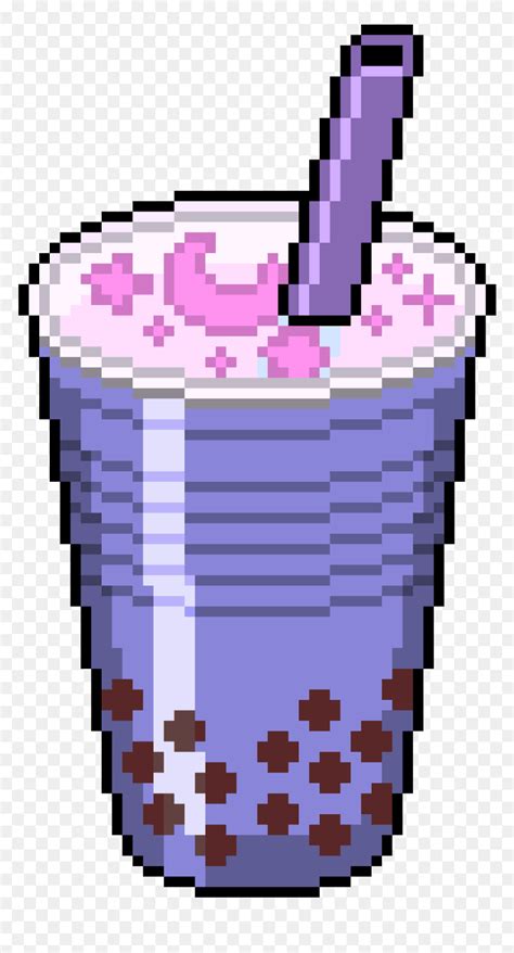 Bubble Tea Pixel Art Hd Png Download Vhv