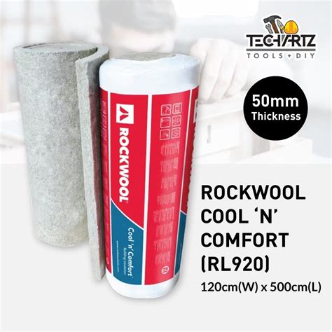 Rockwool Mm Cool N Comfort Rl Cm W X Cm L Sound