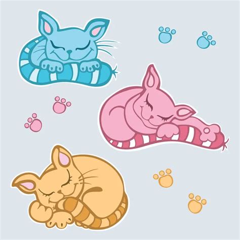 100 000 Sleeping Cats Vector Images Depositphotos