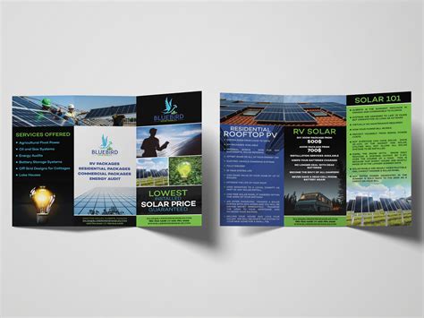 Modern Bold Solar Energy Flyer Design For A Company By Prism Graphics