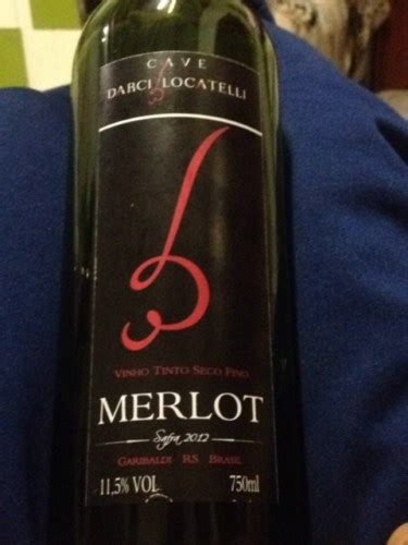 Cave Darci Locatelli Merlot Vivino US