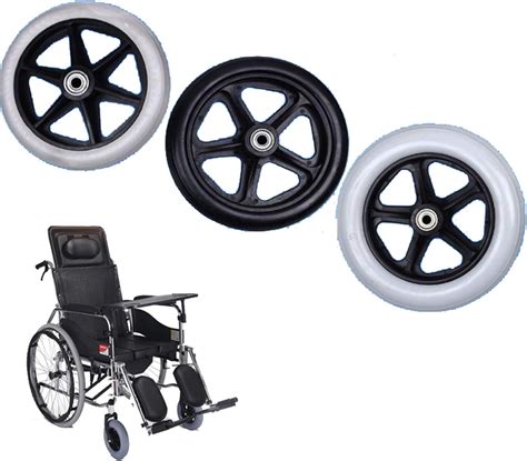 Hrd Manual Wheelchairs Caster Wheel Replacementsolid Pvc Tires6 7 8 Diameter