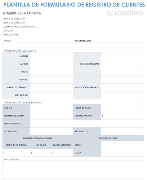 Plantillas Y Formularios Gratuitos De Informaci N De Clientes Smartsheet