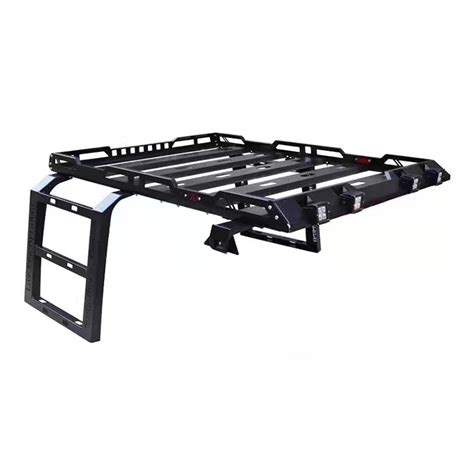 Diamond Roof Rack With Side Ladder For Jeep Wrangler Jk Jl Esy Shanghai Technology Co Ltd