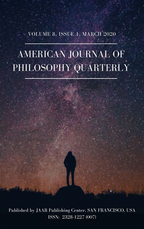 American Journal of Philosophy Quarterly; Best Academic Journal United ...