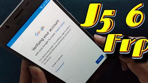 Samsung J5 6 SM J510 FRP Unlock Google Account Bypass 2023 YouTube