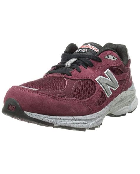 New Balance 990 V3 Running Shoe Sneaker In Purple For Men Lyst