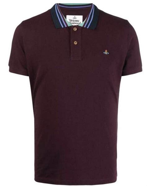 Buy Vivienne Westwood Polos Plum At Off Editorialist