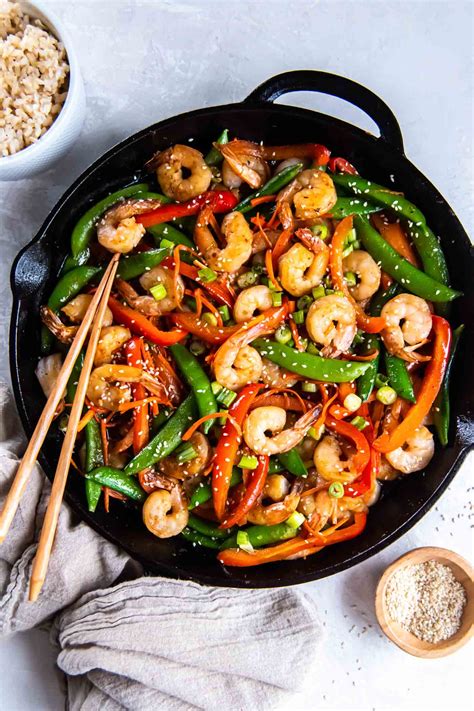 Shrimp Stir Fry Kristines Kitchen