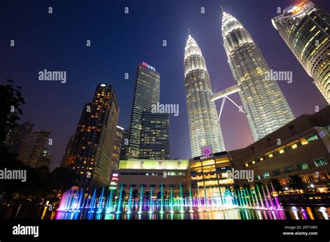 Kuala Lumpur Malaysia September 10 2019 The Kuala Lumpur Skyline