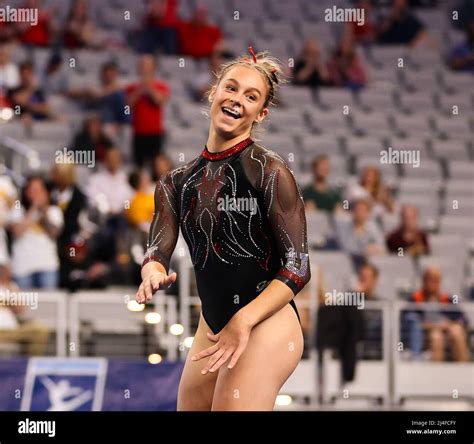 Fort Worth Tx Usa 14th Apr 2022 Utahs Grace Mccallum Smiles After