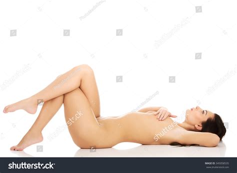 Beautiful Naked Slim Woman Lying Stock Photo 345058535 Shutterstock