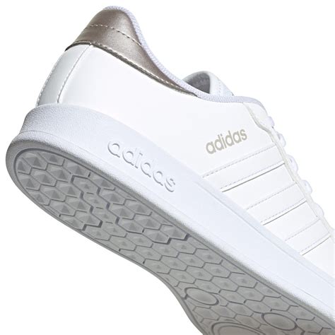 Tênis Adidas Breaknet Brilho Feminino Branco Netshoes