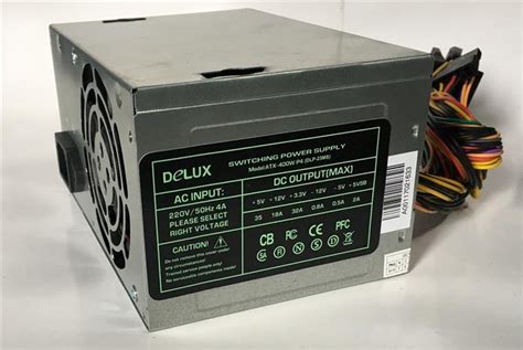 Блок питания Delux DLP-23MSS 400Вт 8см Fan bulk – фото, отзывы ...