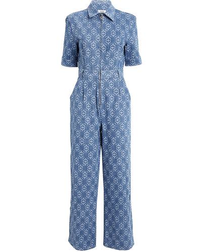 Blue Sandro Jumpsuits And Rompers For Women Lyst