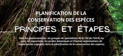 Planification de la conservation des espèces UNICAB