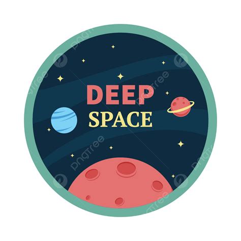 Astronaut Space Label Vector Art Png Space Label Beautiful Design