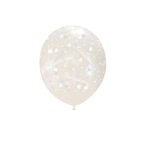 Partycolare Palloncini In Lattice 5 13 Cm Trasparenti Con Stampa