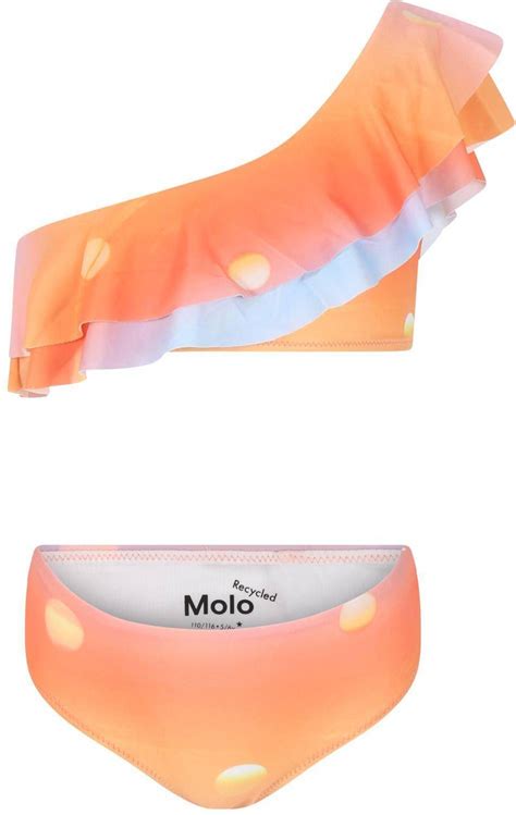 Molo Nikkie Bikini Sun 110 116 Orange Se Priser