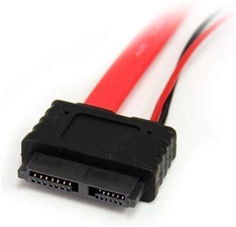 Startech Cm Slimline Sata Naar Sata Adapter Met Lp Voedingskabel