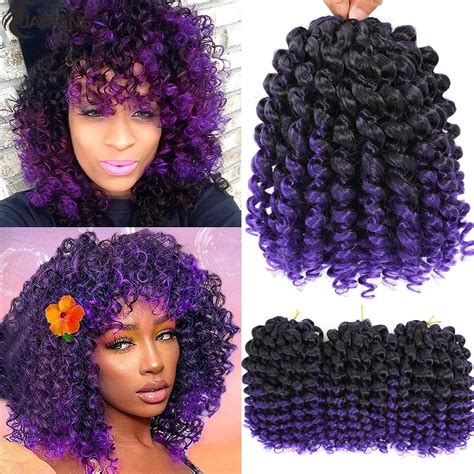 Packs Ringlet Wand Curl Crochet Hair Inch Jamaican Bounce African