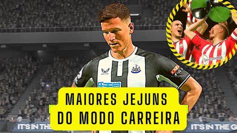 Os Maiores Jejuns Do Modo Carreira Fifa Youtube