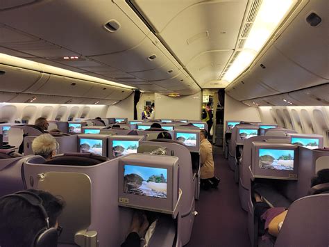 Airline Review Thai Airways Business Class Boeing 777 300er With