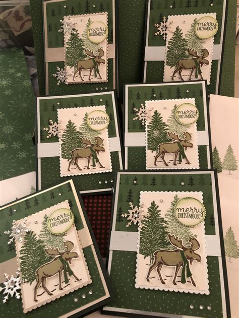 Pin By Kim Paquette On MERRY MOOSE Christmas Cards To Make Merry