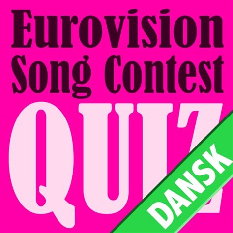 Eurovision Song Contest Quiz 1956 2014 Dansk Spot The Tune™ By