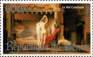 Stamp Paintings By Jean Leon Gerome Benin Illegal Stamps