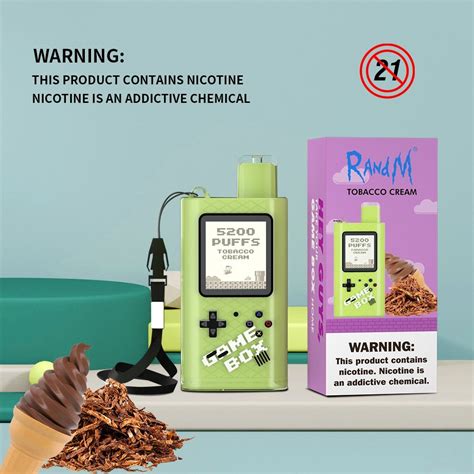 Original High Quality Randm Game Box Vape Puffs Rechargeable