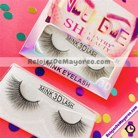 Pestañas New Nude Mink Eyelash 3D N65 a la moda mayoreo M2896 Relojes De Mayoreo