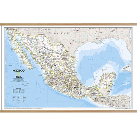 Mexico Classic Wall Map Geographica