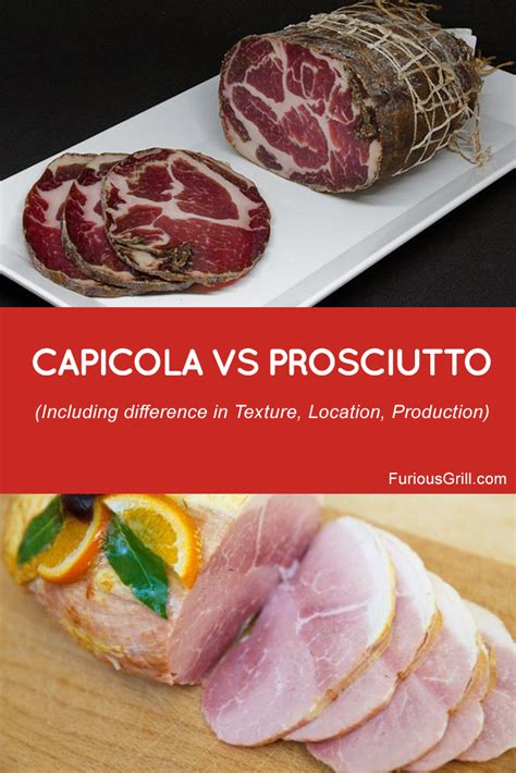 Capicola vs Prosciutto - Difference in Location, Texture & Production ...